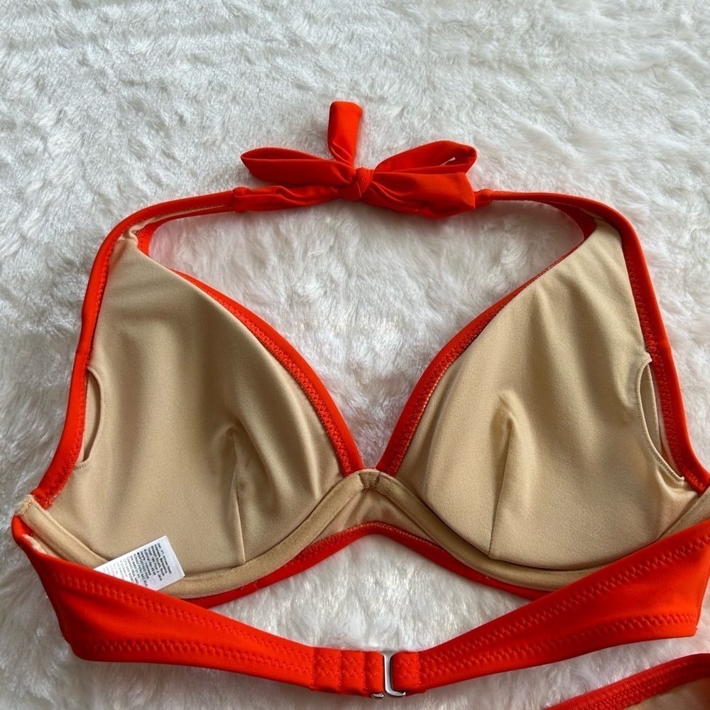 NWOT Old Navy Orange Underwire Bikini Top - Small - Picture 3 of 4